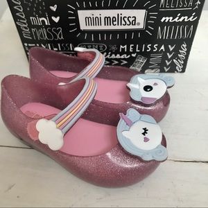 NIB Mini Melissa Unicorn Jellies
